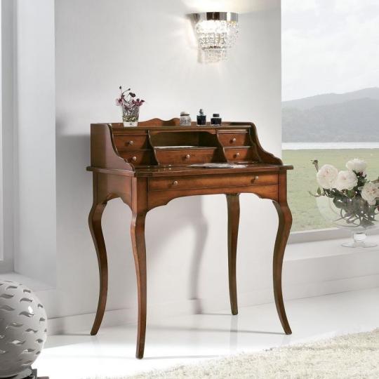 masivny pisaci stol klasicky elegantny office dreveny nabytok orechovy zasuvkovy maly kancelaria dizajn lameridiana.jpg